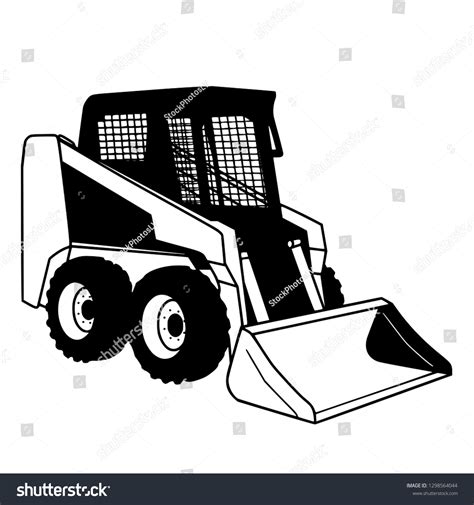 skid steer outline